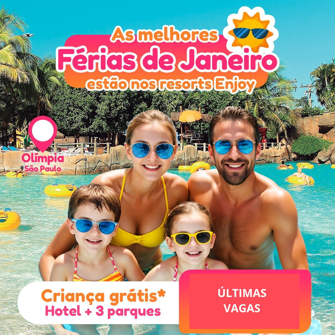 Promoção Férias de Janeiro Imperdível